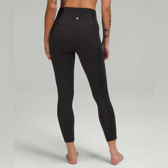 lululemon athletics align hr pant ruched cayenne High-Waisted Leggings Sz 8 NWT - Picture 6 of 14